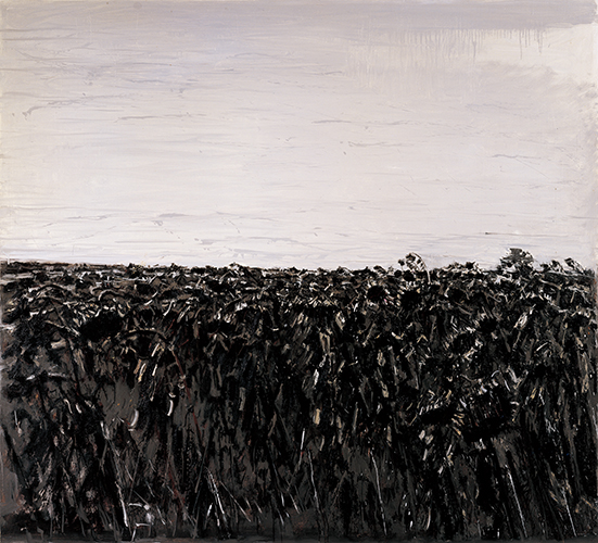 葵园十二景·水云间  Twelve Views of a Sunflower Field Ⅴ·油画·oil painting·180×200 cm·2005.jpg